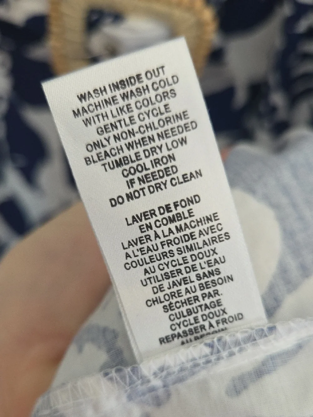 Joie Santorini Blue And White Button Down Dress - Picture 8 of 9